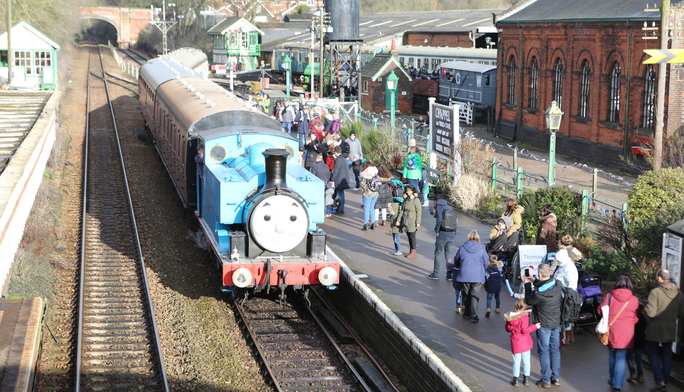 thomas the tank engine train station